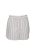 Imperial Bermuda Shorts for Women in Striped Pattern