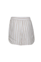 Imperial Bermuda Shorts for Women in Striped Pattern