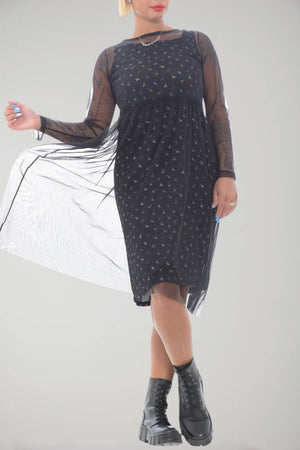 Vestido de mujer Vittoria Key con tul