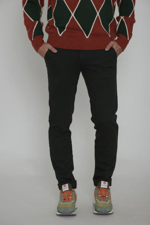 Designers of micro-processed men's trousers