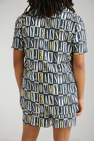 Tommy Hilfiger Camicia Uomo Graphic Aop