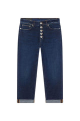 Dondup Koons loose women's jeans in stretch denim