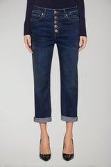Dondup Koons loose women's jeans in stretch denim