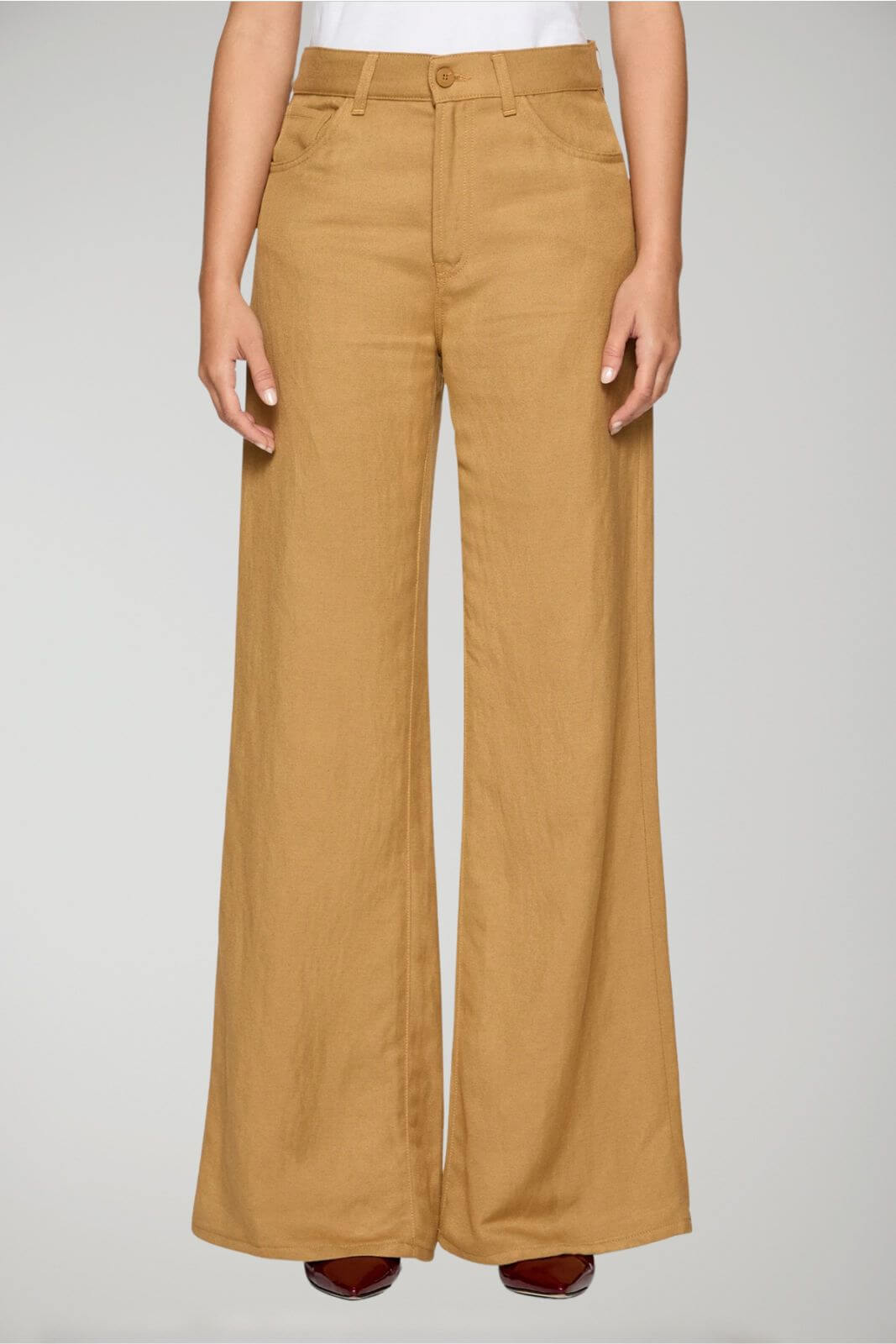 Pantalón de mujer Dondup AMBER de pierna ancha