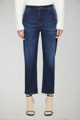 Vaqueros holgados Willa de Dondup para mujer en denim elástico