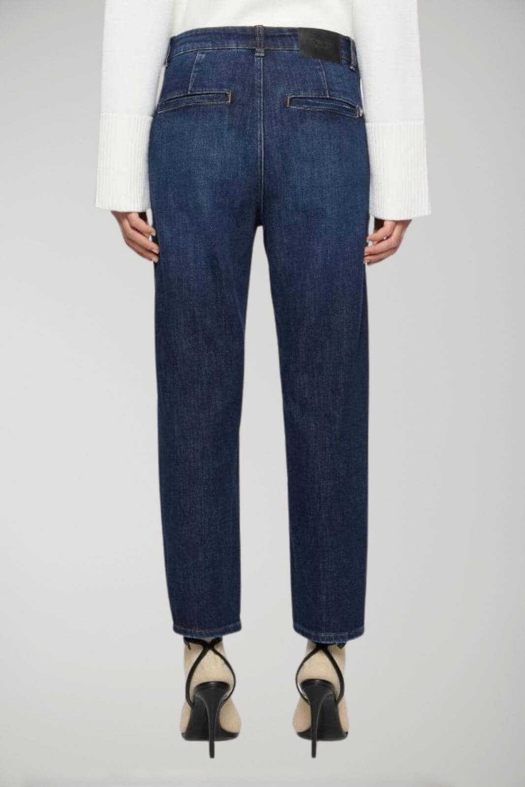 Vaqueros holgados Willa de Dondup para mujer en denim elástico