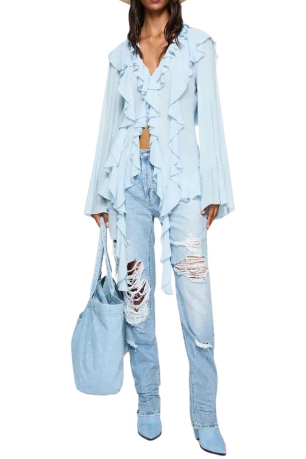 Vaqueros de mujer Dondup NIKKY tapered fit