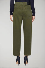 Dondup Bessie women's loose trousers in cotton and lyocell