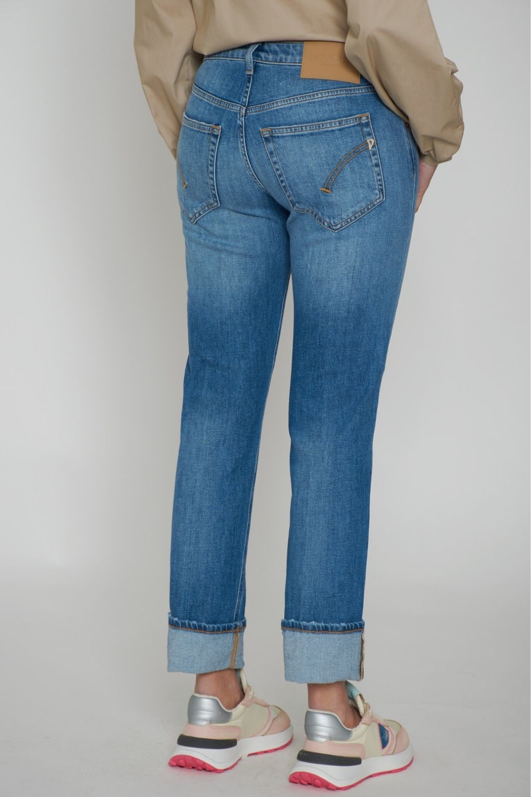 Dondup women's Coco slim jeans in organic stretch denim