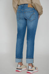 Dondup women's Coco slim jeans in organic stretch denim