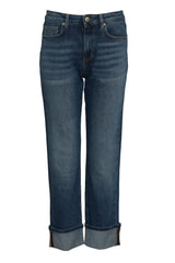 Vicolo Jeans Donna con risvolti sul fondo
