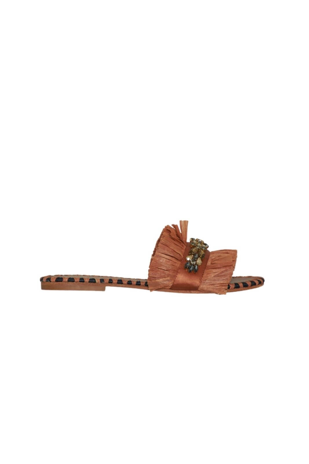 Sandalias de mujer De Siena con insertos en pares
