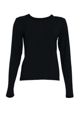 Maglia donna in jersey con lurex fronte