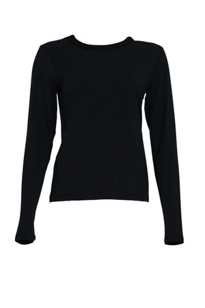 Maglia donna in jersey con lurex fronte