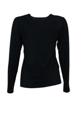 Maglia donna in jersey con lurex retro