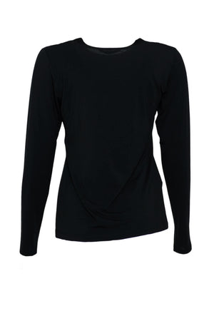Maglia donna in jersey con lurex retro