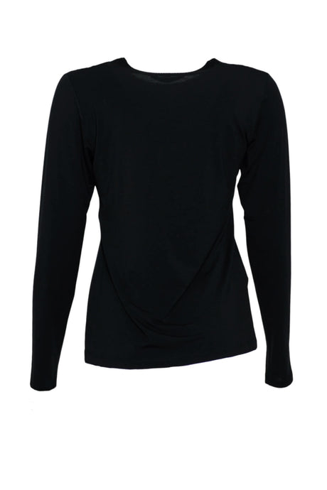 Maglia donna in jersey con lurex retro