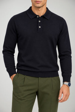Daniele Fiesoli Polo Uomo in lana merino extrafine