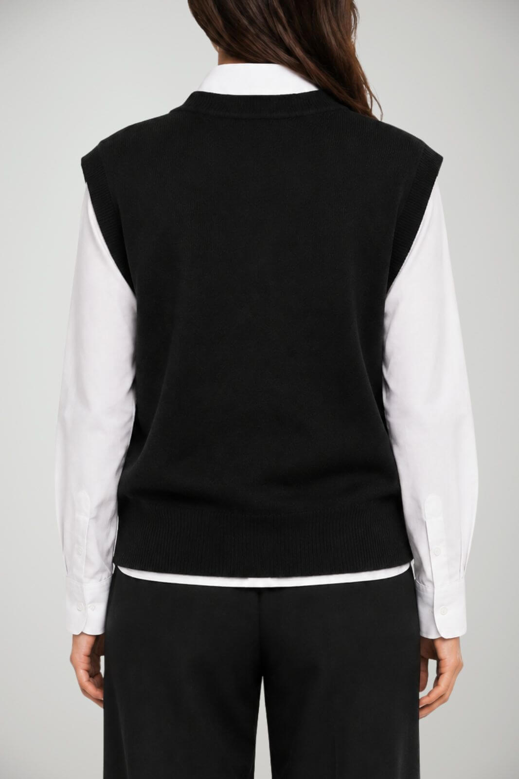 Daniele Fiesoli Maglia Donna Smanicata in Misto Lana