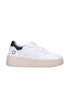 Date Sneakers Donna Step Calf White Black