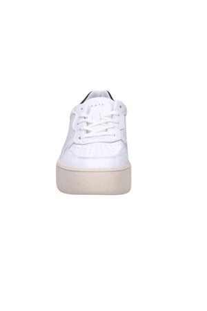 Date Sneakers Donna Step Calf White Black