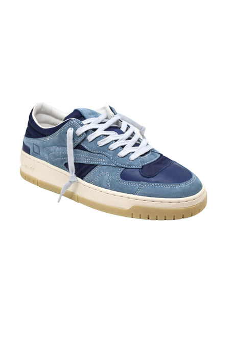 Date Sneakers Uomo Torneo Collar Mono Blue