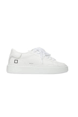 Sneakers da donna Date in pelle con lacci in spugna