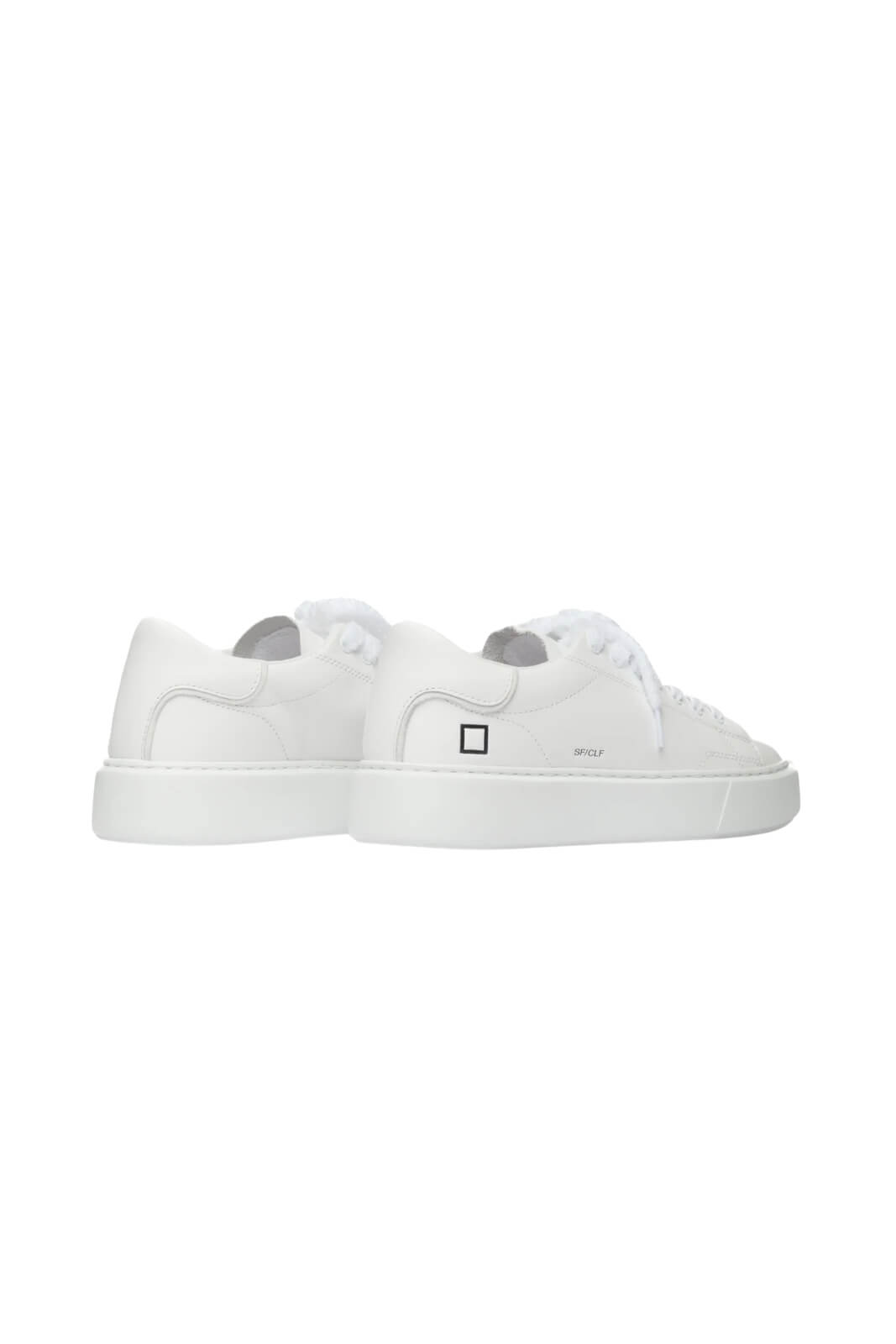 Sneakers da donna Date in pelle con lacci in spugna
