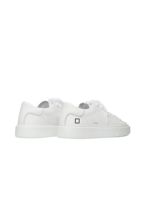 Sneakers da donna Date in pelle con lacci in spugna