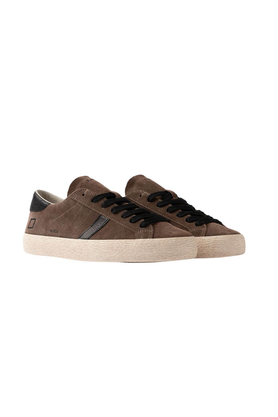 Date Sneakers Uomo Hill Low Suede Brown