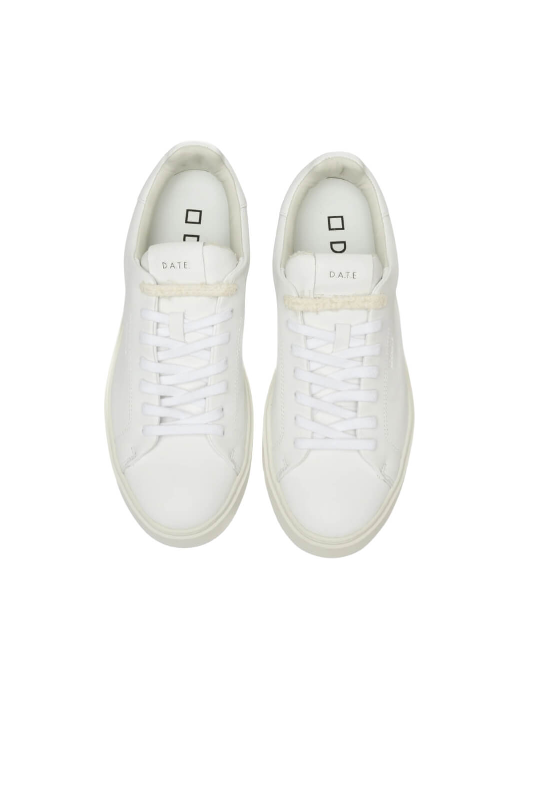 Sneakers da uomo Date bianche con logo