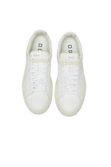 Sneakers da uomo Date bianche con logo