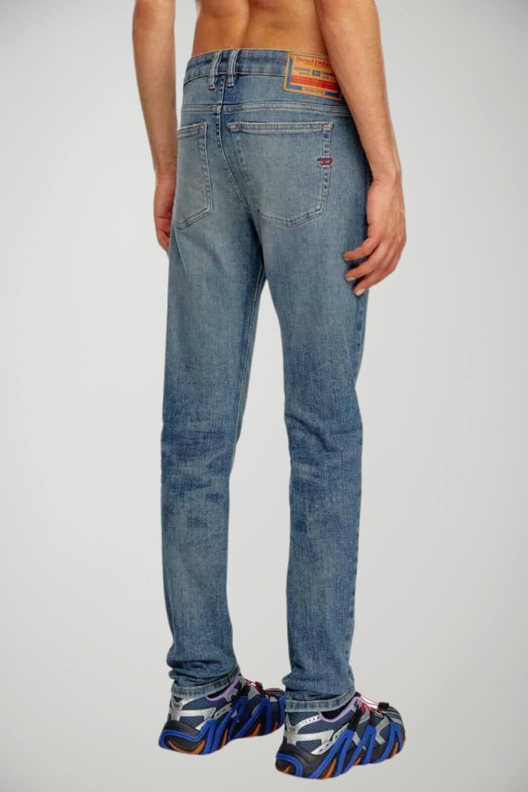 Jeans da uomo Diesel a cinque tasche skinny fit