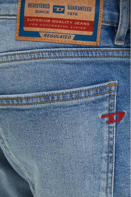 Jeans da uomo Diesel D-Strukt slim fit a cinque tasche dettaglio