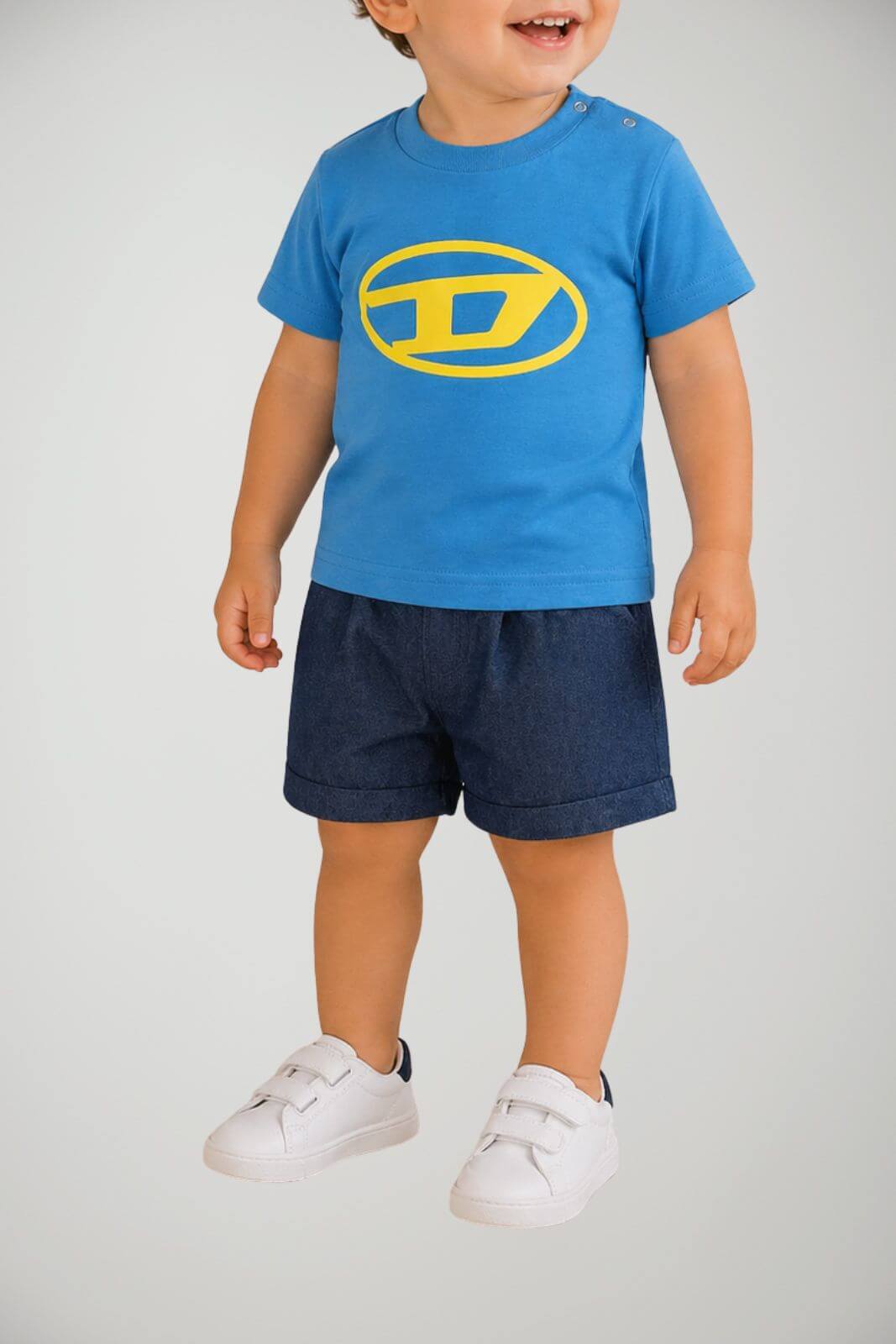 Diesel T-shirt Bambino con logo