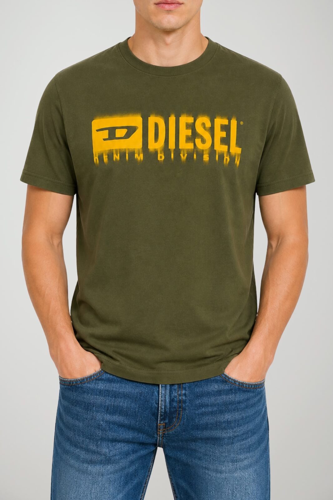 Diesel T-shirt Uomo T-Adjust-Q7