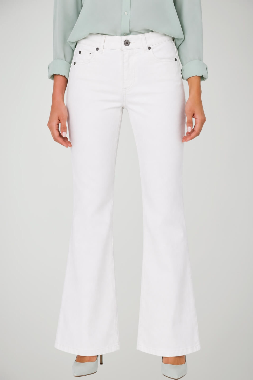 Dixie Pantaloni Donna Cinque Tasche A Zampa