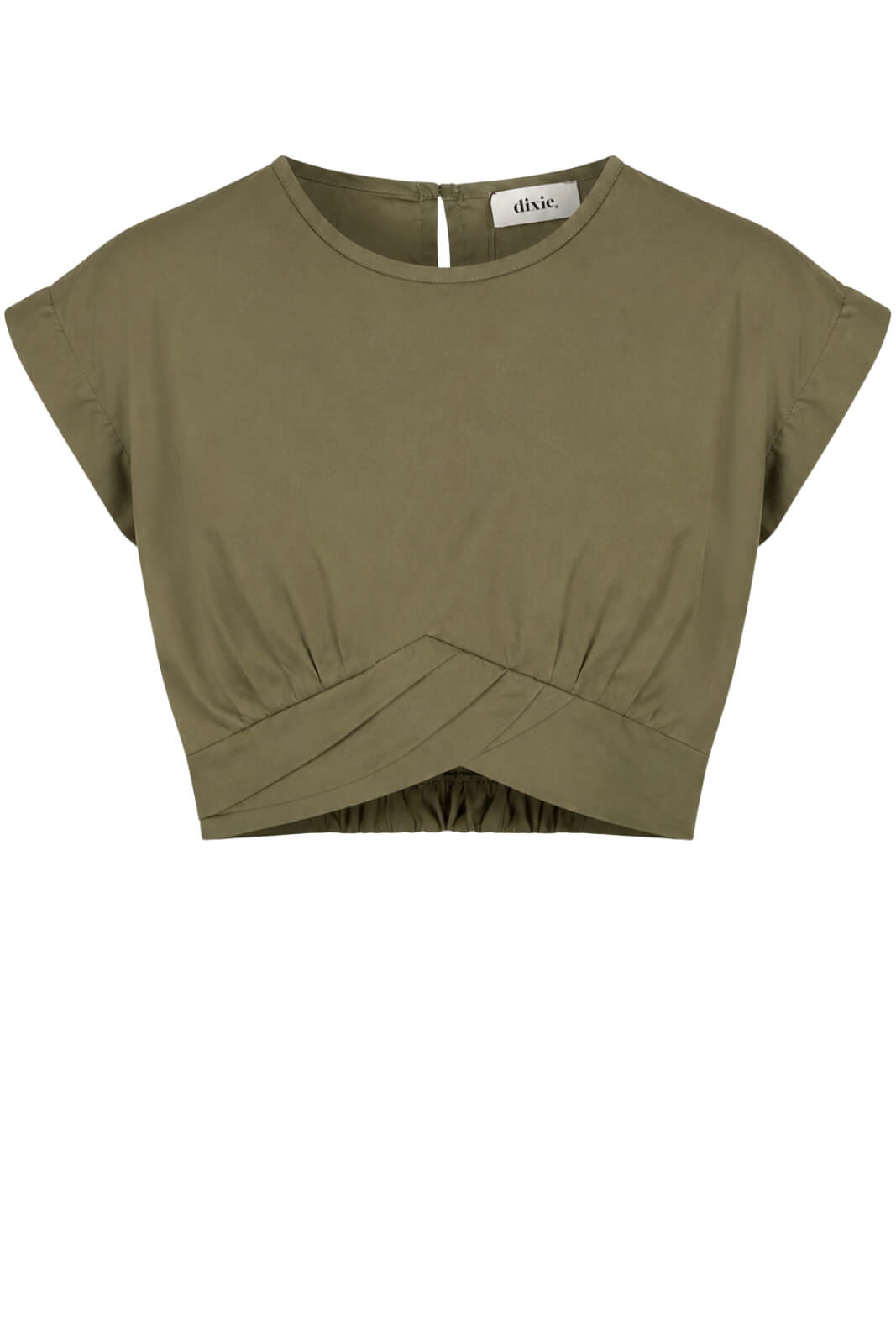 Dixie Top Donna con Drappeggio Frontale