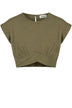 Dixie Top Donna con Drappeggio Frontale