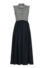 Dixie abito donna chemisier rigato fronte