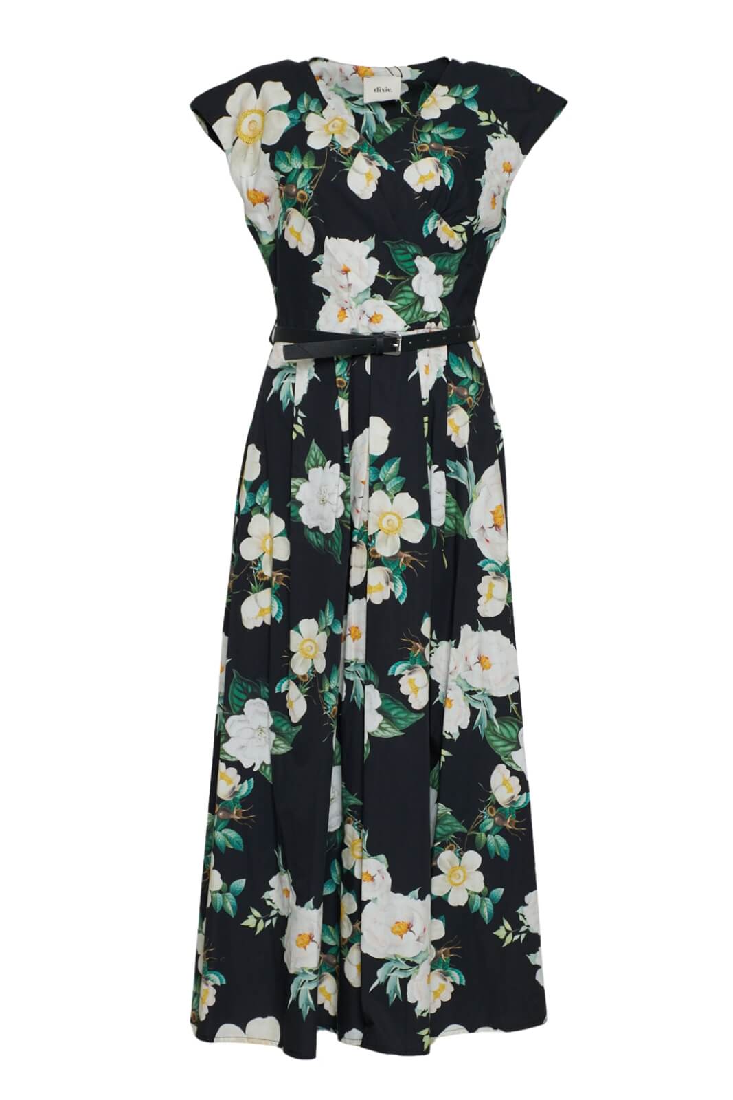 Dixie Abito Donna smanicato fiori fronte
