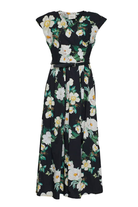 Dixie Abito Donna smanicato fiori fronte