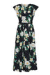 Dixie Abito Donna smanicato fiori fronte