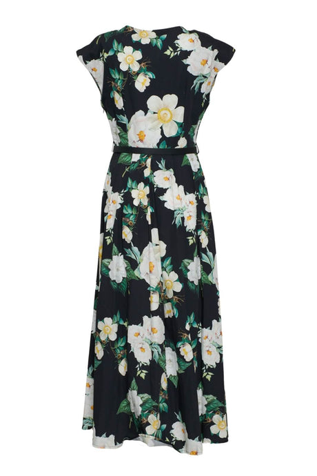 Dixie Abito Donna smanicato fiori retro
