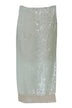 Dixie Gonna lunga paillettes tulle fronte