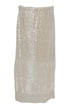 Dixie Gonna lunga paillettes tulle panna fronte