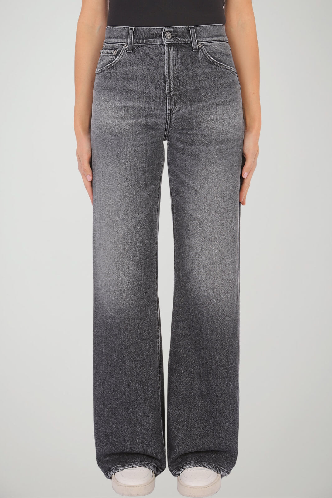 Dondup Jeans Donna Amber Wide Leg