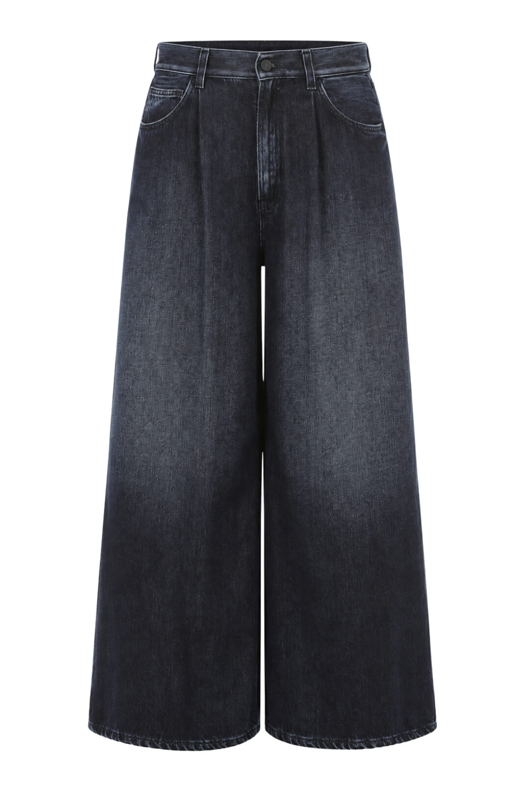 Dondup Jeans Donna Maggie Cropped Wide Leg