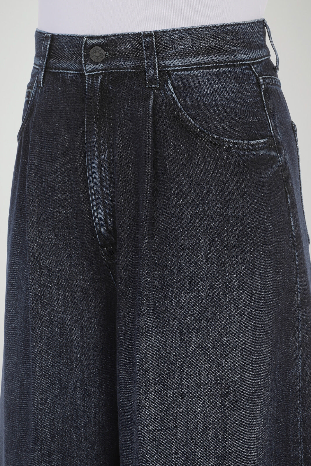Dondup Jeans Donna Maggie Cropped Wide Leg