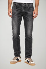 Dondup men's Dian Carrot Slim Fit Dark Wash jeans